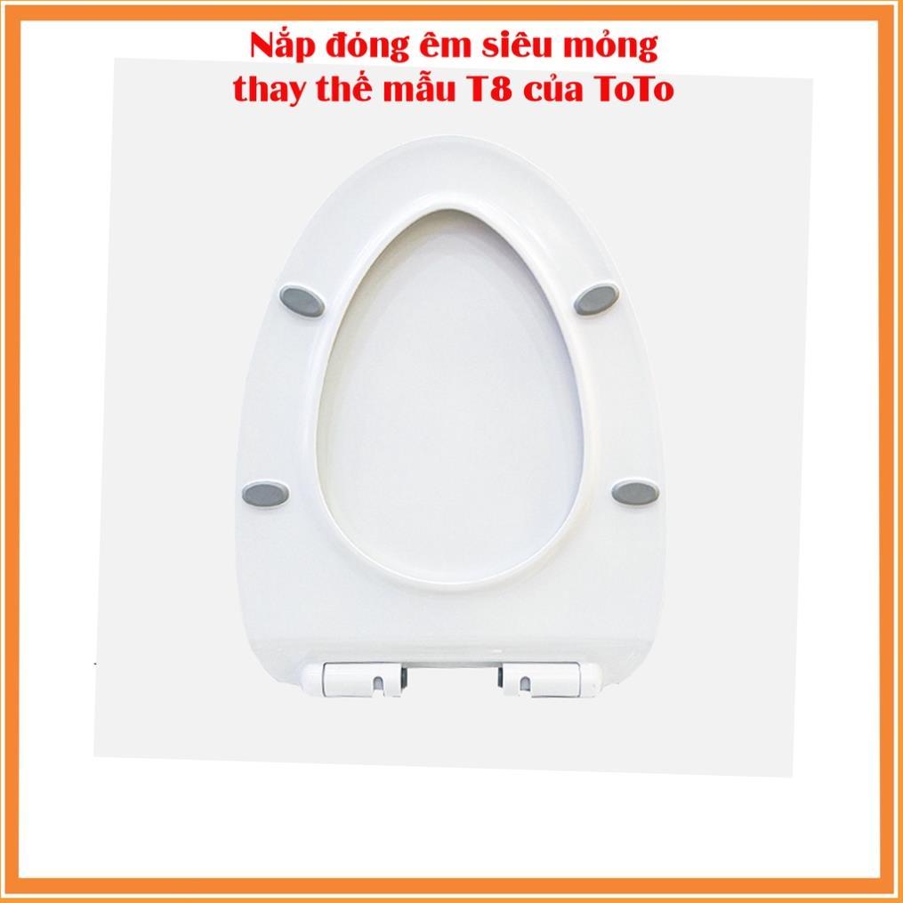 282 PP( 2)NẮP BỒN CẦU ĐÓNG ÊM NHỰA PP PHÙ HỢP VỚI MỌI LOẠI BỒN CẦU, ĐỘ BỀN CAO