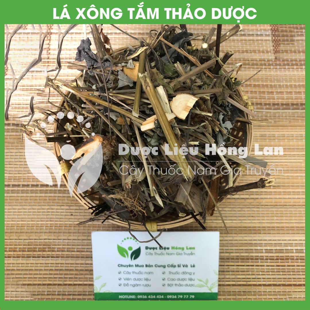 Lá Xông Tắm Giải Cảm Sốt khô 1 kg