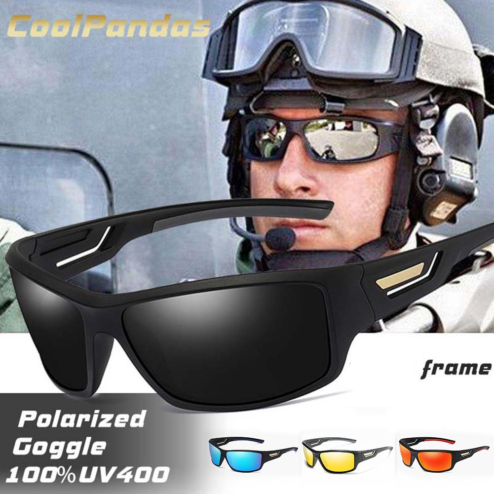 Kính Mát Phân Cực Nam Designer HD Lái Xe Kính Chống Nắng Thời Trang Nam Câu Cá Kính Mắt UV400 Gafas De Sol Color: blue