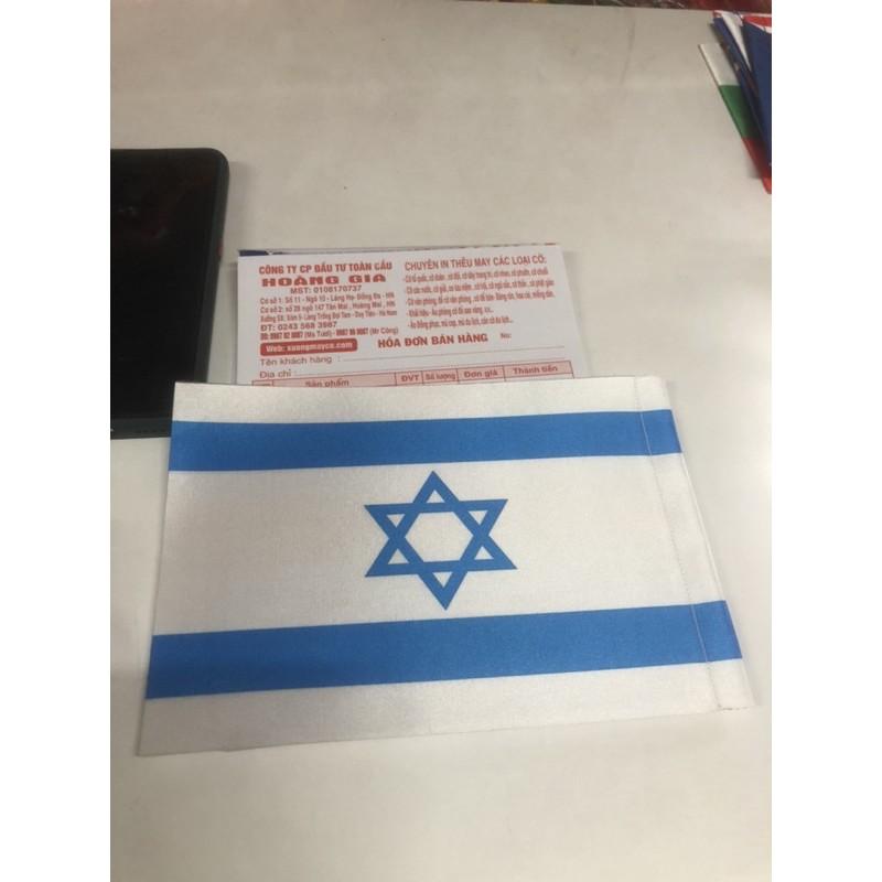 Quốc kỳ Ỉael để bàn 14x21cm