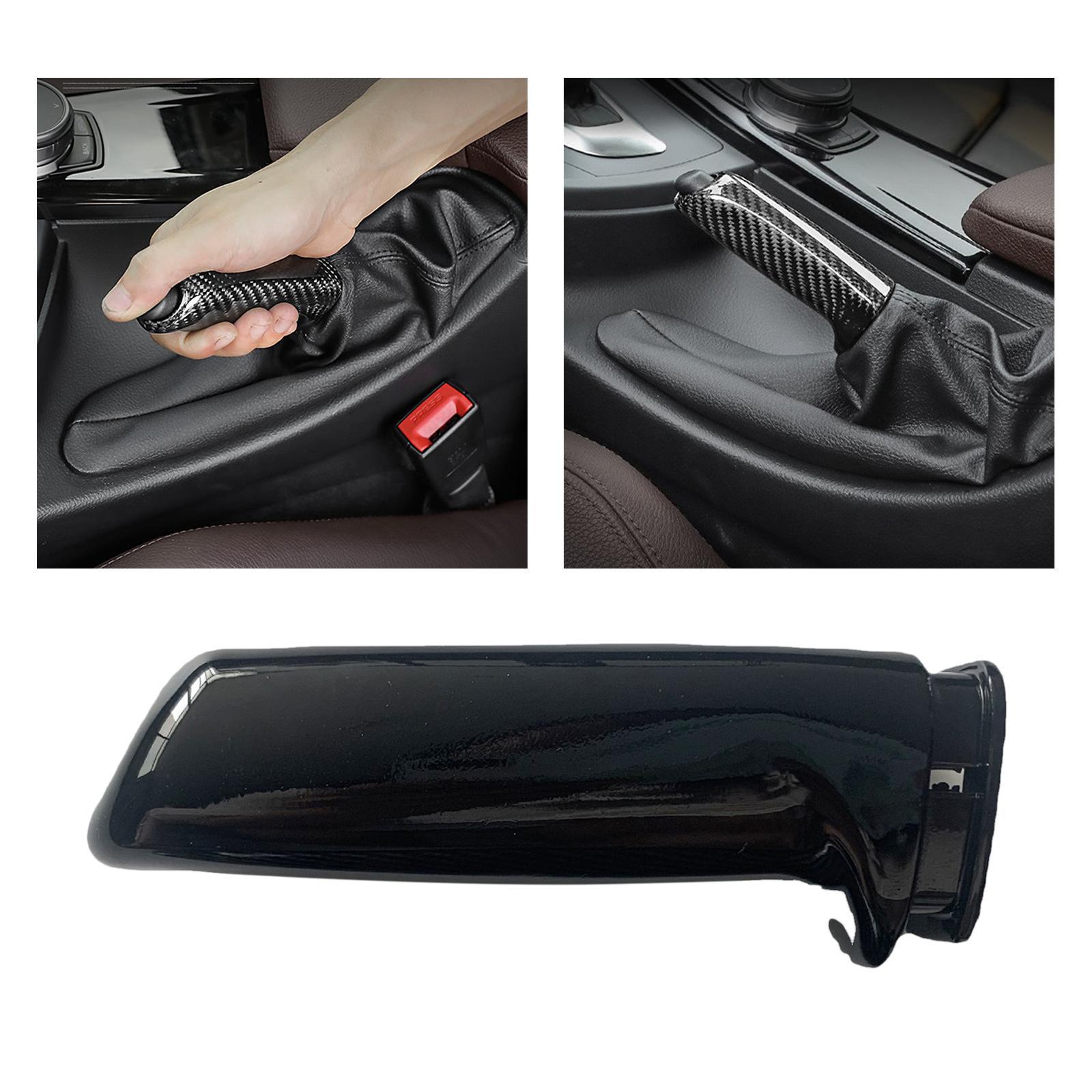 Handbrake Grip Cover Handle Sticker Car Handle Grip Cover Fits for Black