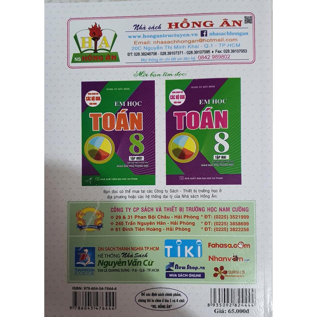 Sách - Bài tập em học toán lớp 8 - tập 2 HA-MK