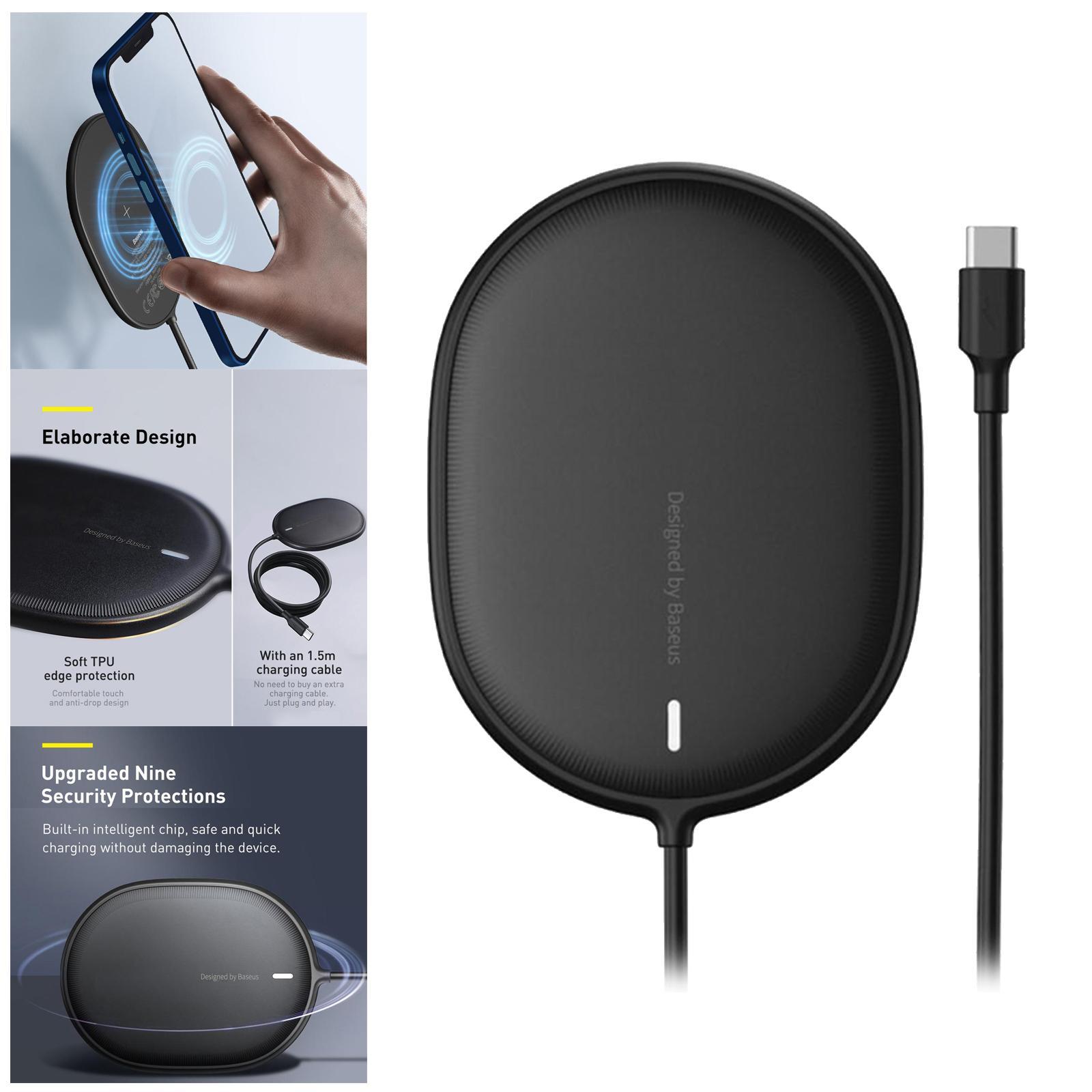 15W Wireless Charger Charging Stand for 12 Mini 12 Pro