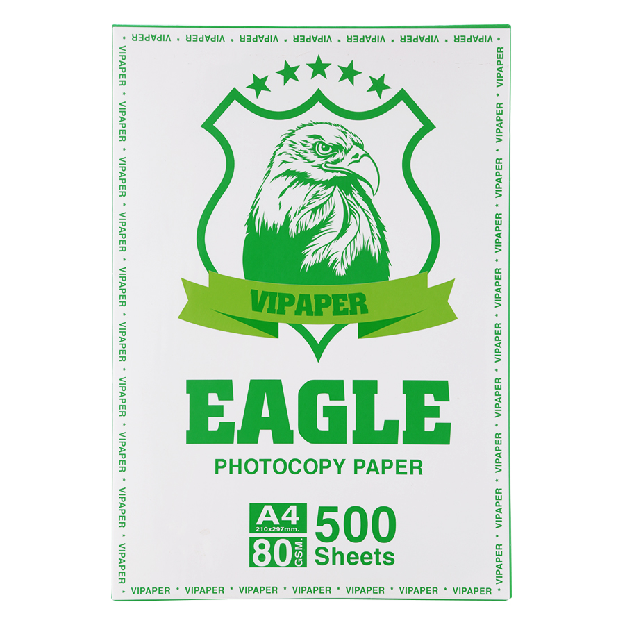 Giấy Photo A4 Eagle GIGO80 DL 80GSM (21 x 29.7 cm)
