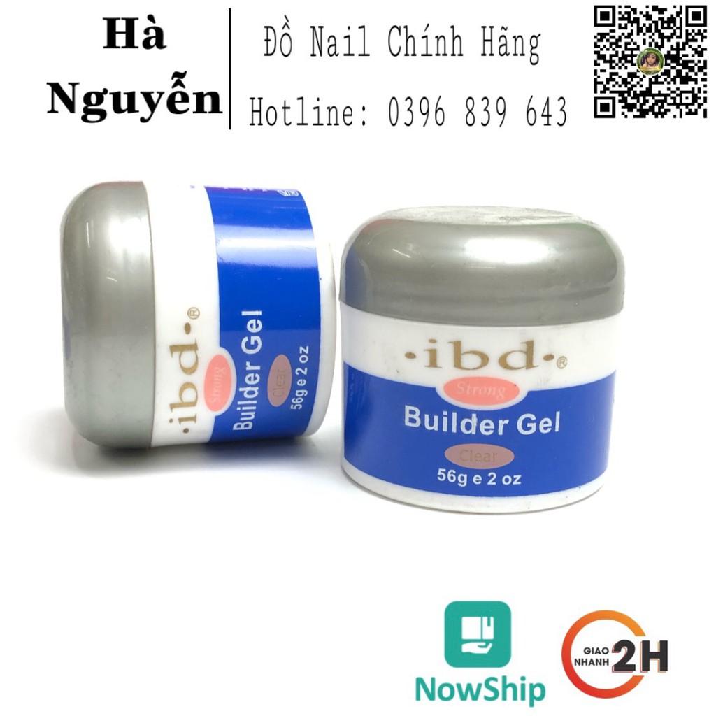 Gel Lạnh IBD - Gel Đắp Móng Không Nóng Không Chảy 56gr