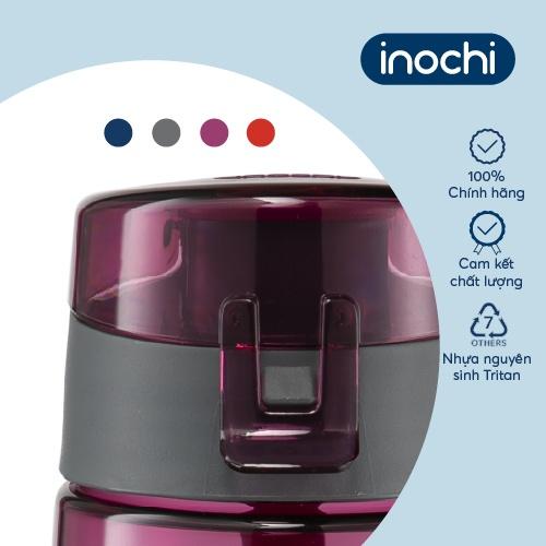 Bình nước thể thao Inochi - Kita Active 500ml màu Xanh/Cam/Hồng/Ghi