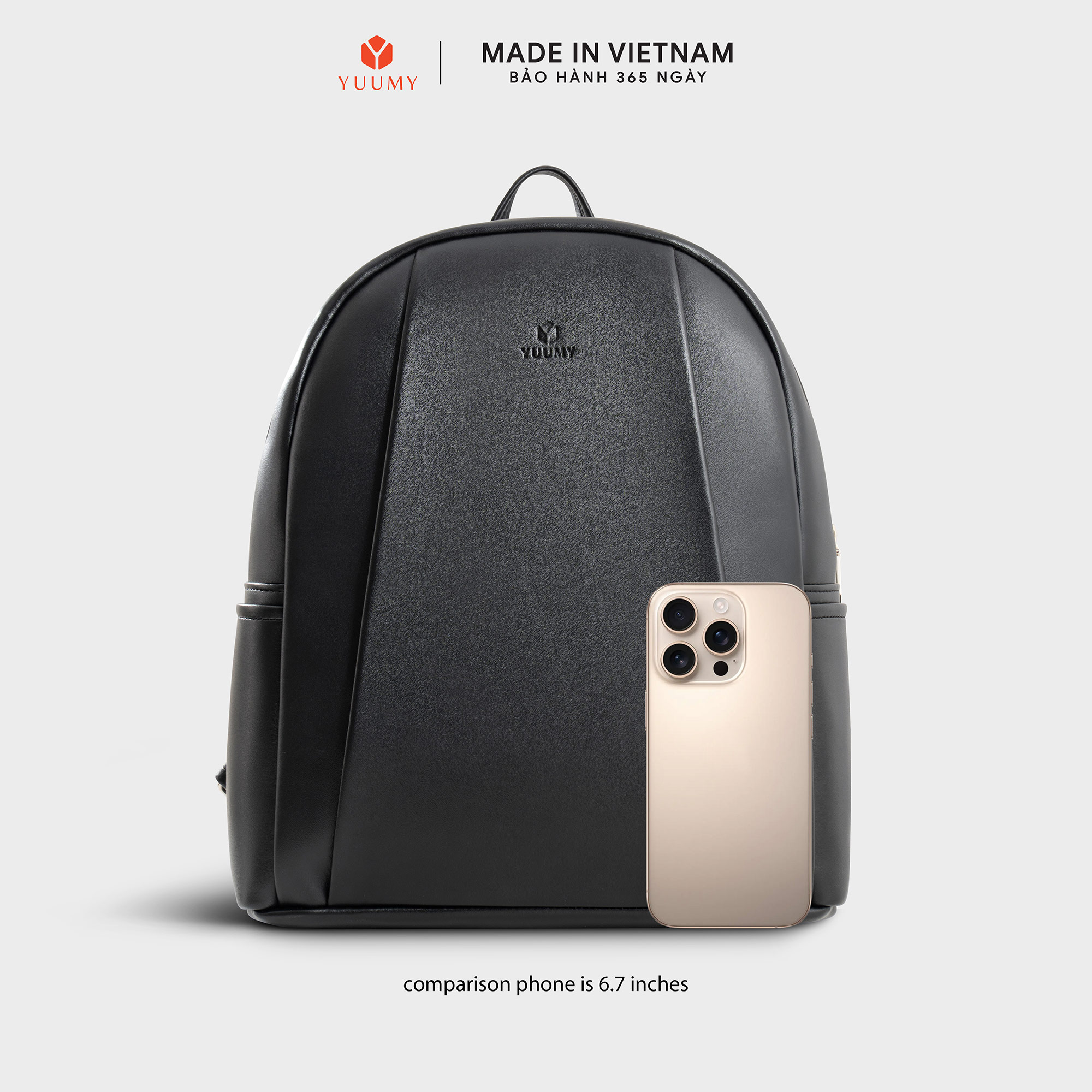 Balo Yuumy ( Thời trang nữ basic cỡ lớn - Balo da Seasand YBA111 )