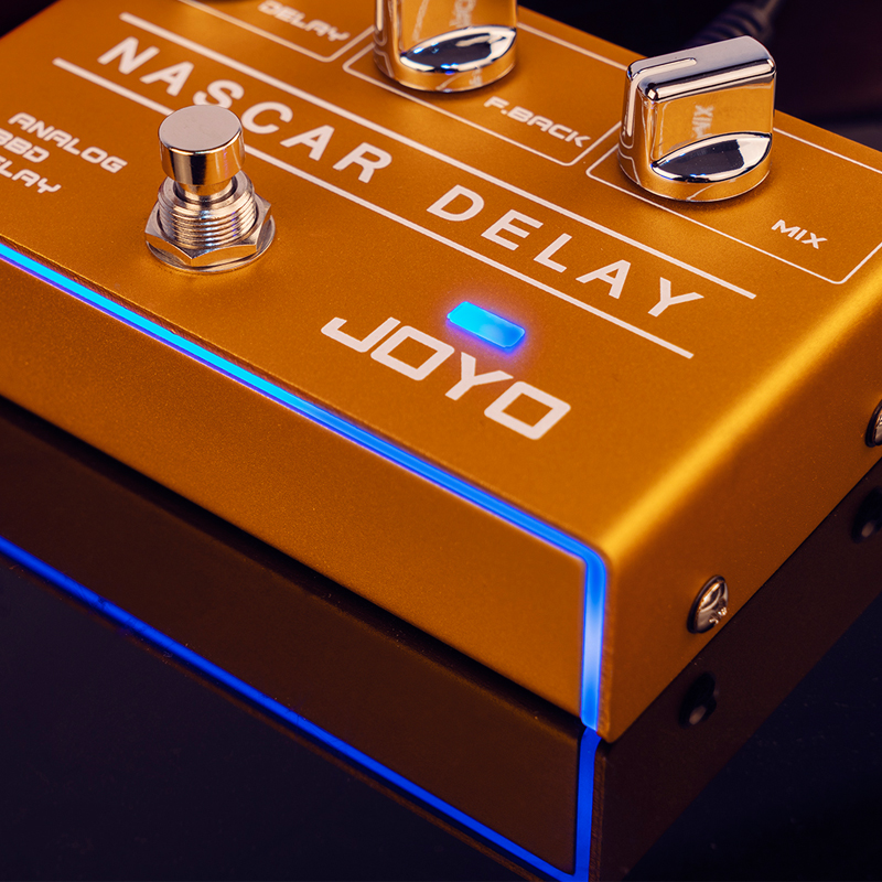 JOYO R-10 Guitar Effect Pedal Nascar Delay Analog- Hàng chính hãng