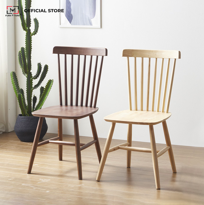 GHẾ GỖ ĐA NĂNG - WINDSOR CHAIR - NATURAL 