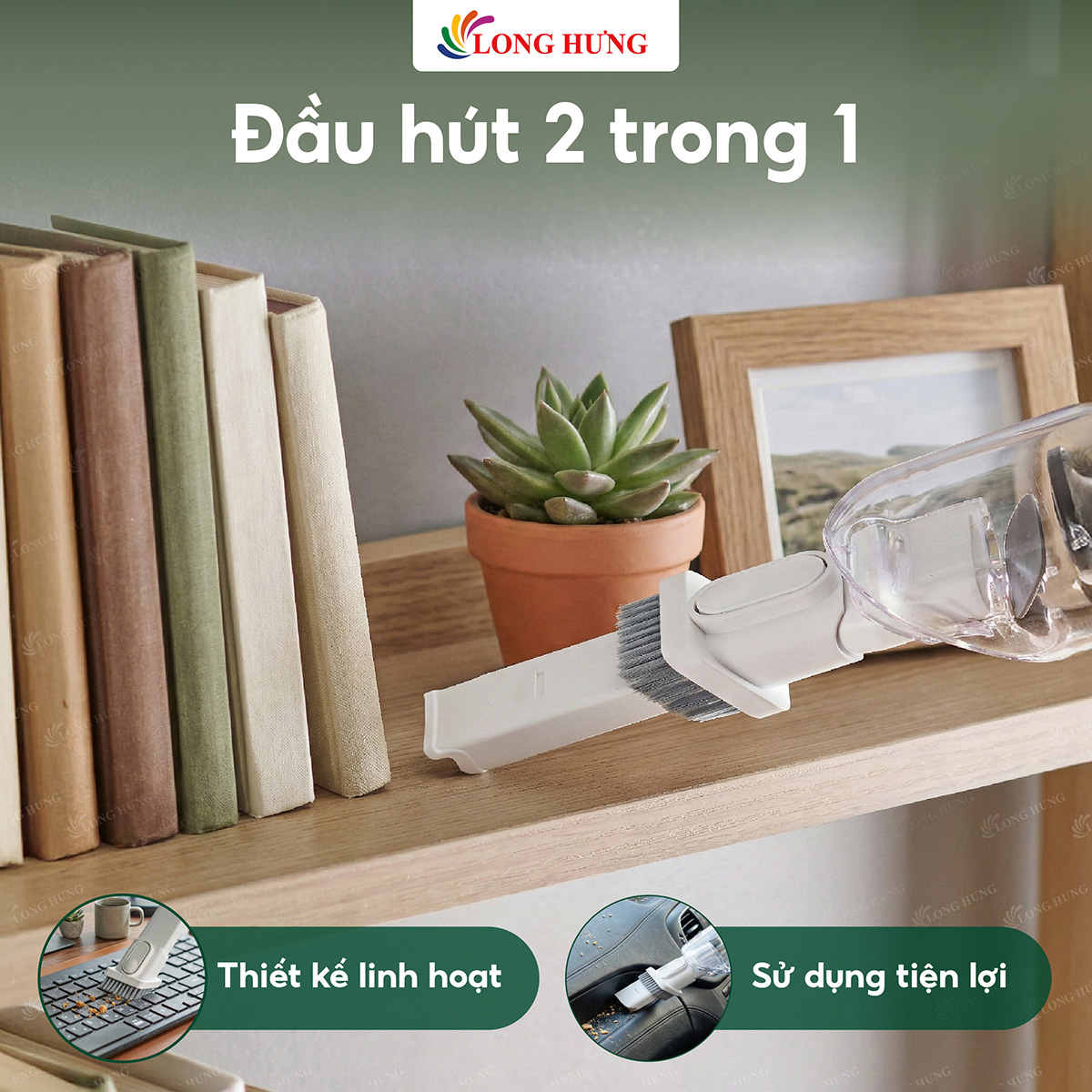 Máy hút bụi không dây cầm tay mini Panasonic MC-HC10WN46 - Hàng chính hãng