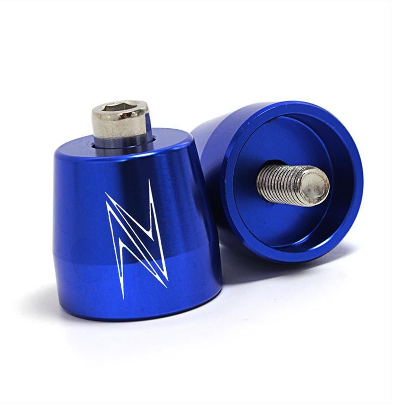 Bộ 2 đuôi gắn thanh tay lái xe máy chống rung CNC cho KAWASAKI Z250 Z300 Z650 Z750 Z800 Z900 Z1000