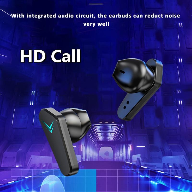 Mới TWS Không Dây Bluetooth Tai Nghe Thể Thao Giảm Tiếng Ồn Chơi Game Headse: Không Chậm Trễ, Trong Tai Đa Năng