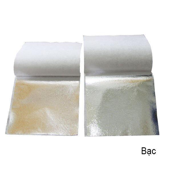 Set 100 lá các màu sắc dùng dát vàng, slame, trang trí