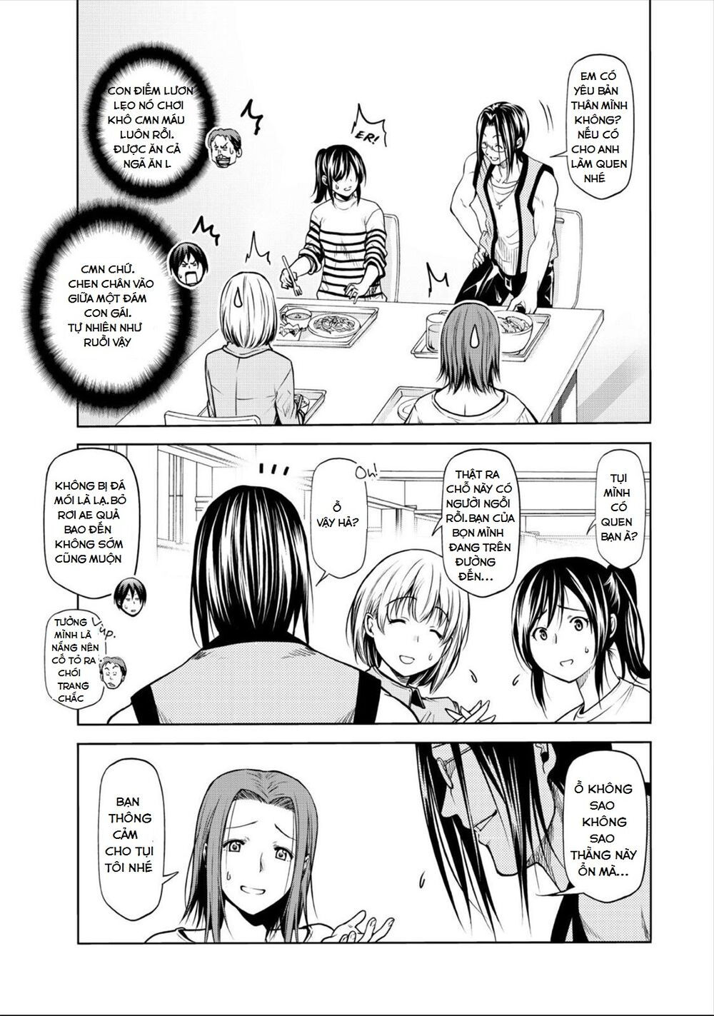 cô gái thích lặn - grand blue chapter 62.5 9