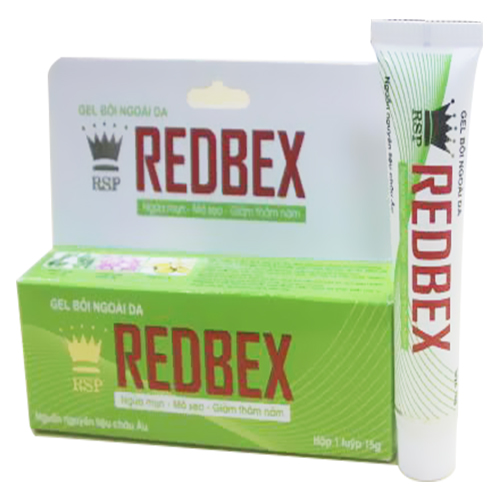 Gel ngừa mụn, mờ sẹo, giảm vết thâm REDBEX 15g