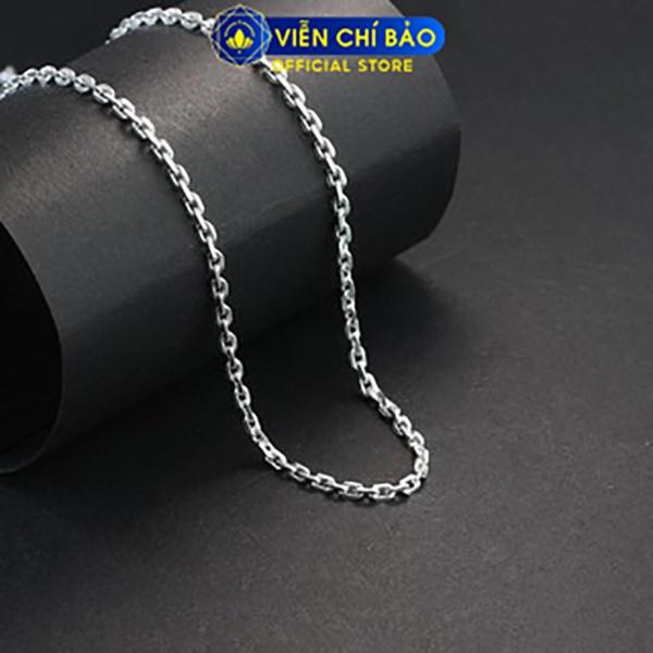 Dây chuyền bạc nam Xích nhỏ chất liệu bạc 925 thời trang phụ kiện trang sức nam Viễn Chí Bảo D300182