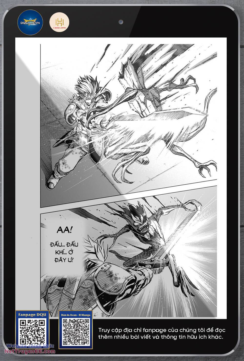 dragon quest - dũng giả avan và ngục viêm ma vương chapter 34.1 16