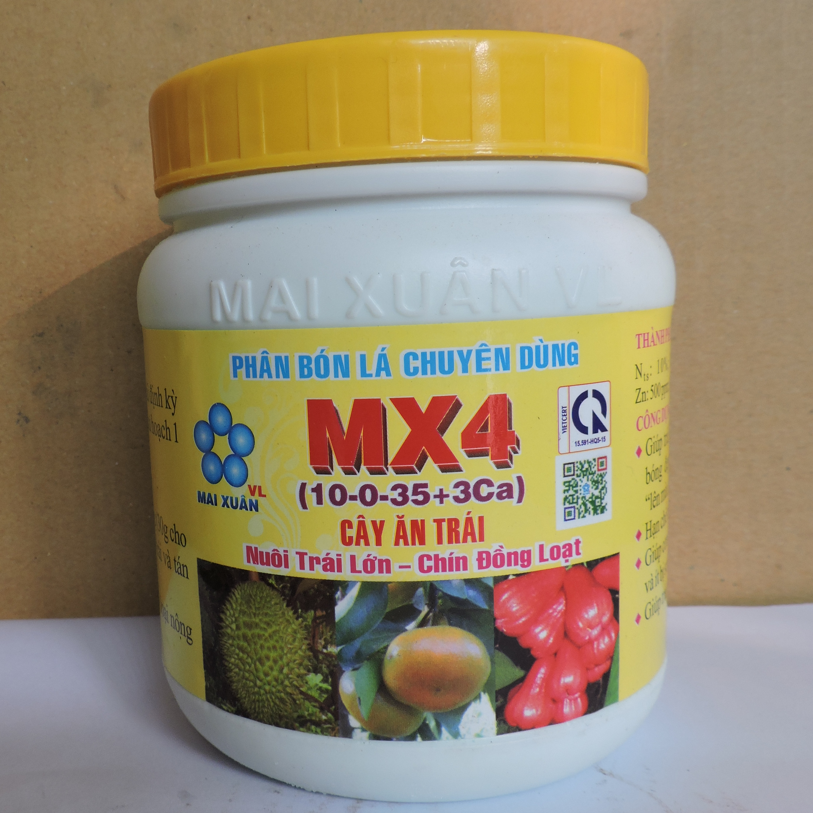 Phân Bón Lá Chuyên Dùng MX4  Cây Ăn Trái, Nuôi Trái Lớn, Chín Đồng Loạt.