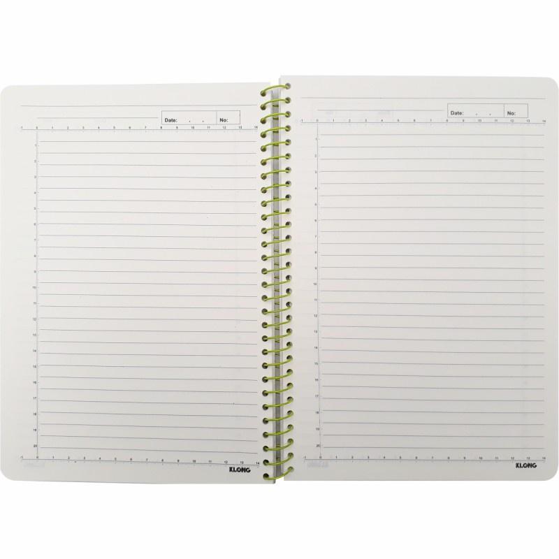 Sổ kẻ ngang lò xo đơn B5 400 trang 70/76; MS: 954