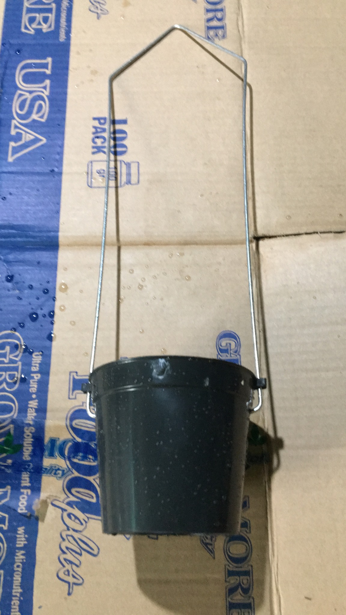 Bộ 50 chậu Bít 50 móc U kích thước chậu 10cm hoặc 12cm