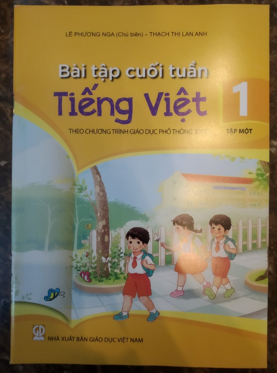 Sách - Bài tập cuối tuần Tiếng Việt 1 tập 1