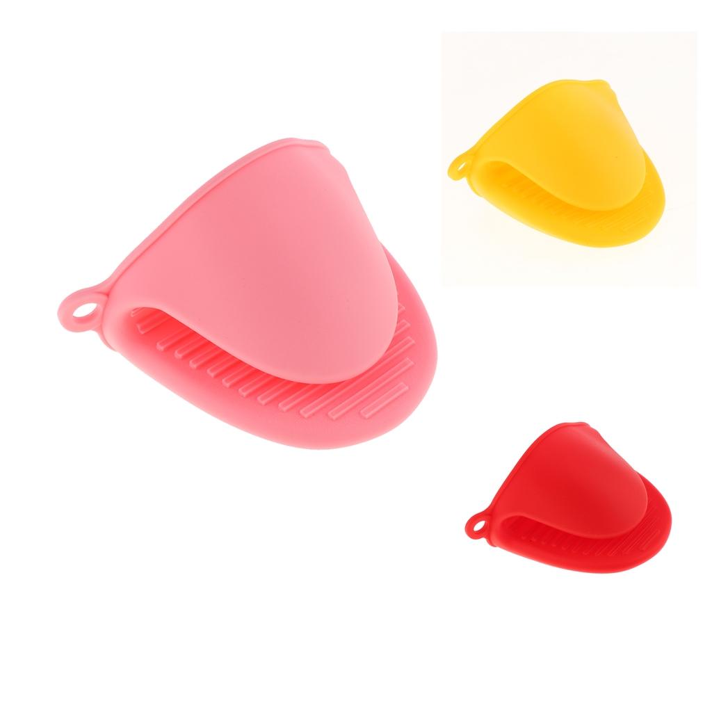 Heat Resistant Anti Scald Silicone Gloves Kitchen Tool Oven Mitts