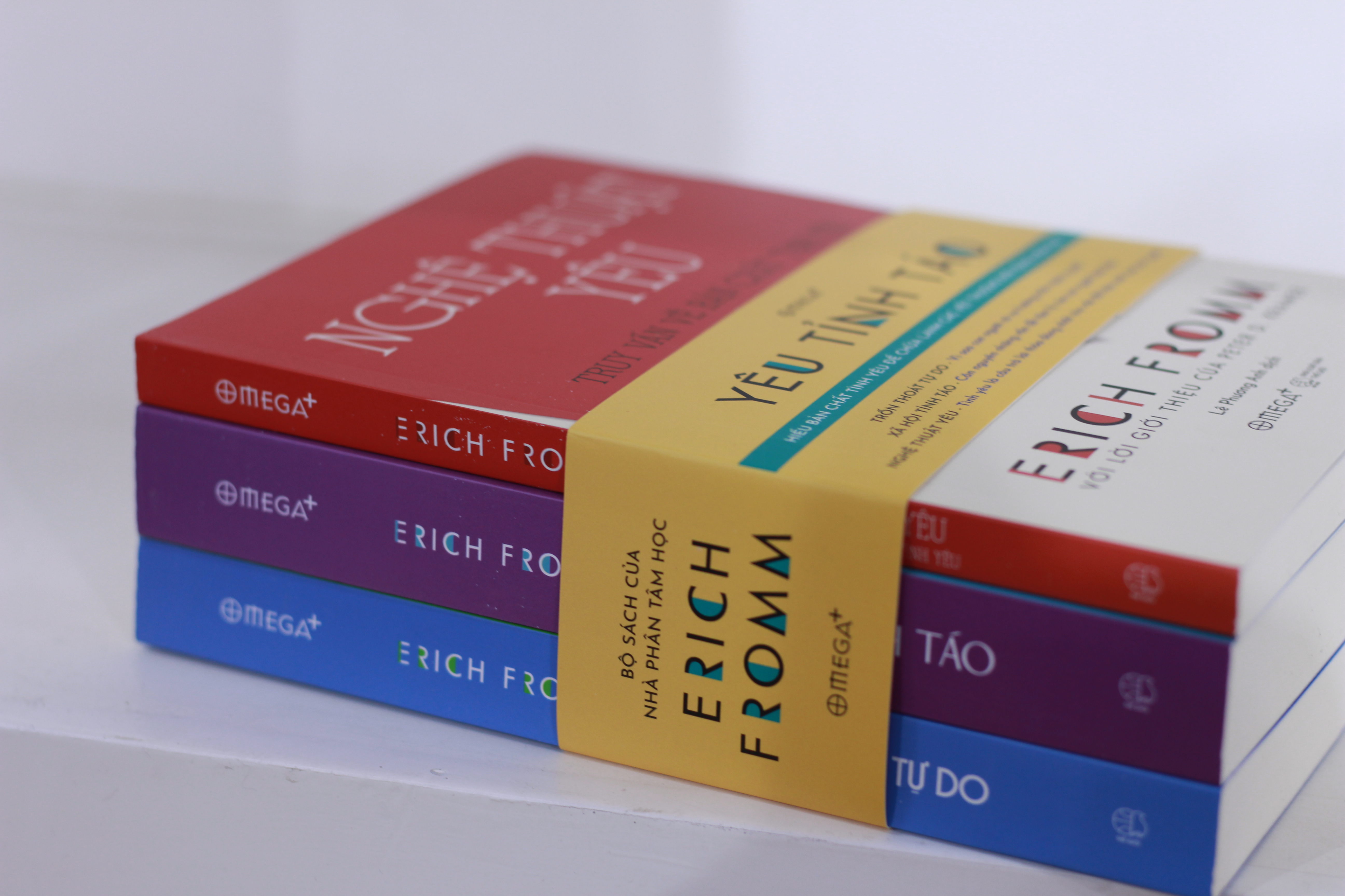 Combo Erich Fromm: Trốn Thoát Tự Do + Xã Hội Tỉnh Táo + Nghệ Thuật Yêu 