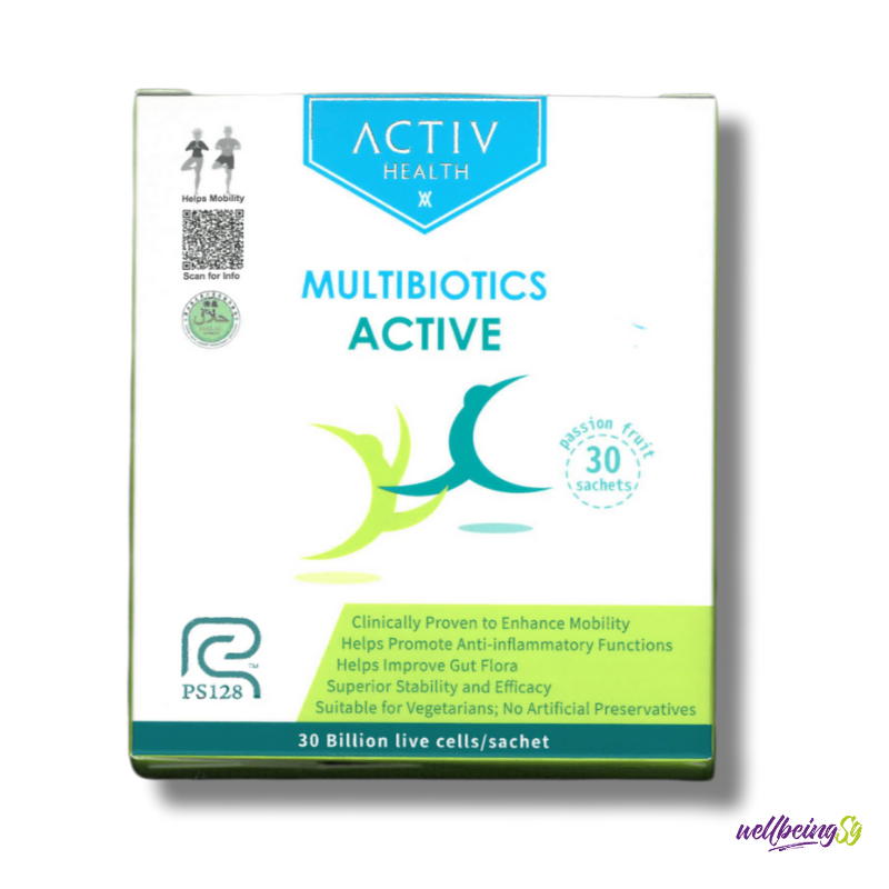 Thức Uống Dạng Bột ActivHealth Multibiotics Active Duy Trì Hệ Vi Khuẩn Đường Ruột, Hỗ Trợ Giải Tỏa Căng Thẳng, Bổ Sung Năng Lượng Cho Cơ Thể