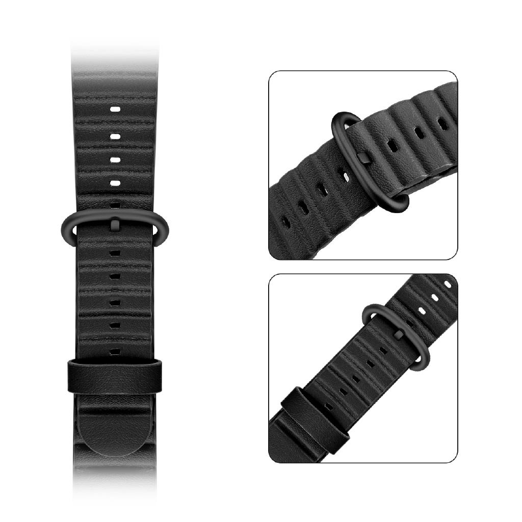 Dây Đeo Bằng Da Bò Cho Đồng Hồ Thông Minh Ticwatch Pro E2 S2 GTX