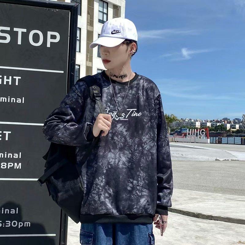 Áo Thun Nam Dài Tay Cổ Tròn Thời Trang Hàn 3 Màu Cỡ M-5Xl