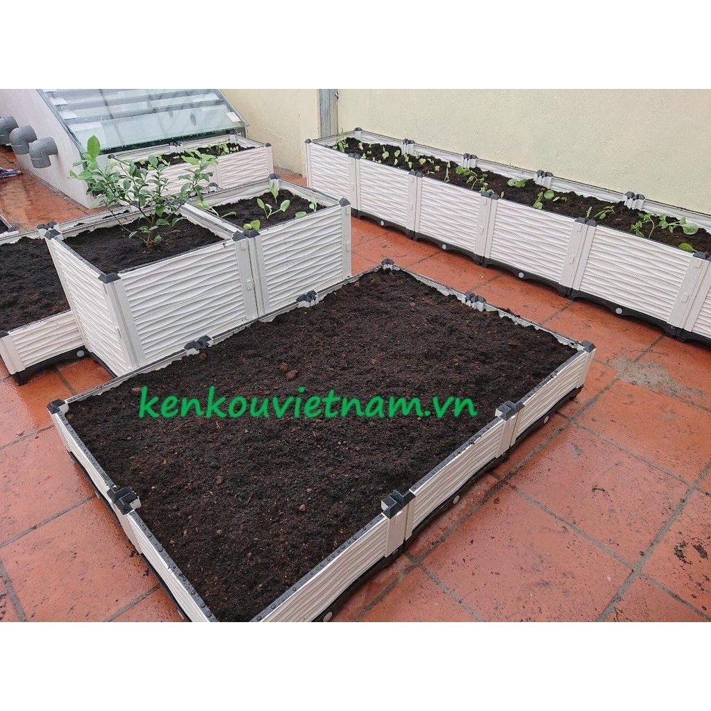 Chậu ghép thông minh 200 x 100 Việt Nam, chậu trồng rau, hoa, cây cảnh