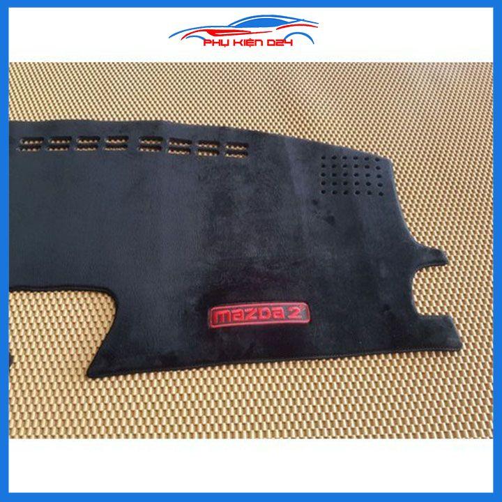 Thảm taplo Mazda 2 2015-2016-2017-2018-2019-2020-2021-2022 chống nắng nóng làm mát xe mở rộng tầm nhìn