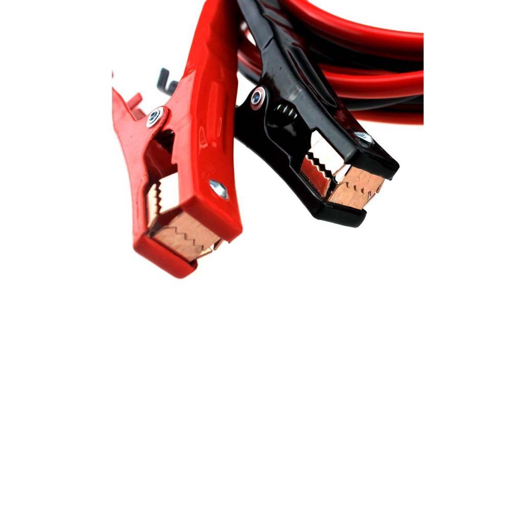 Heavy Duty Car Battery Booster Jumper Cable 500-amp 15-Feet 10-Guage with Pouch