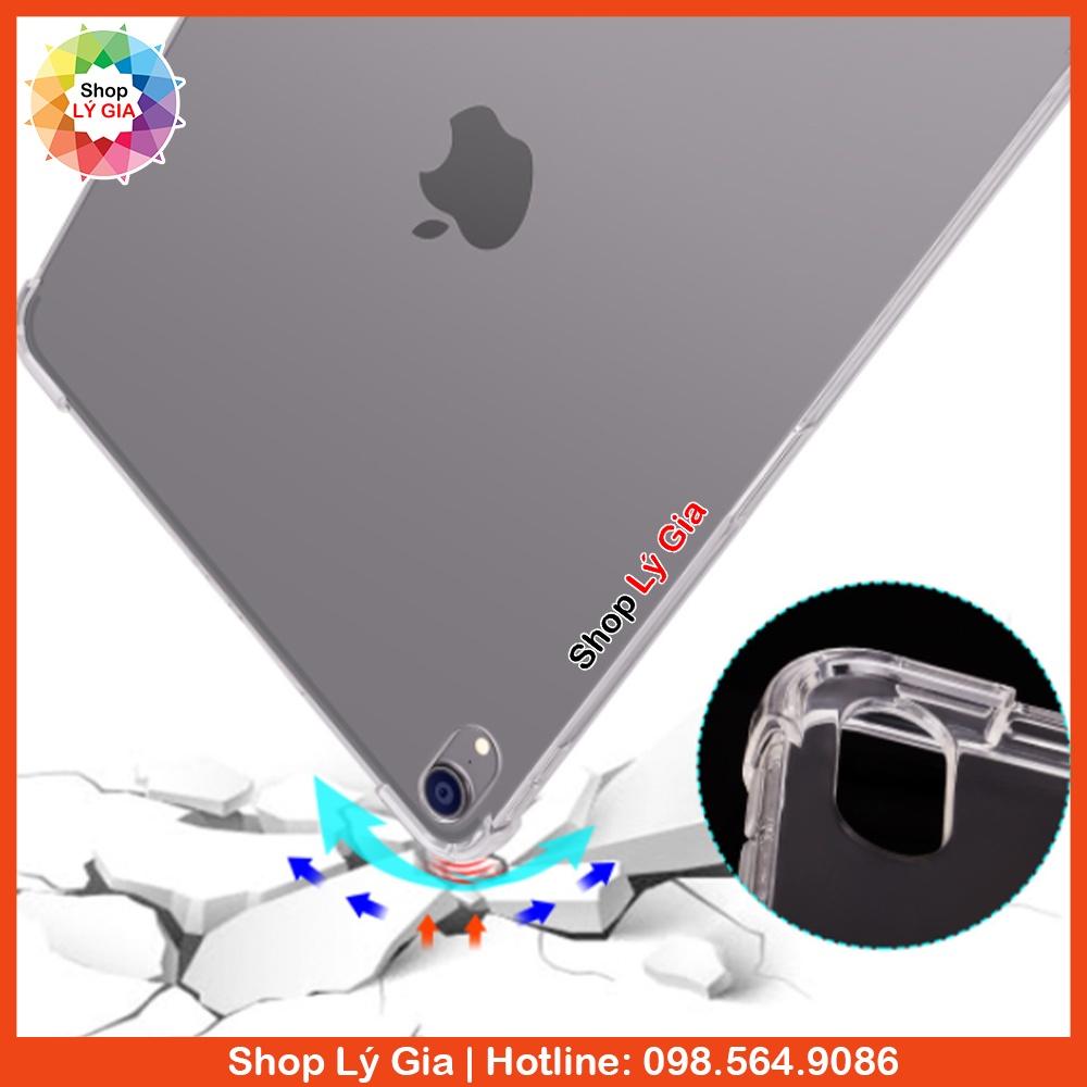 Ốp lưng trong suốt chống sốc cho iPad Pro 11/12.9, Air 1/2/3/4, Mini 1/2/3/4/5/6, Gen 2/3/4/5/6/7/8/9