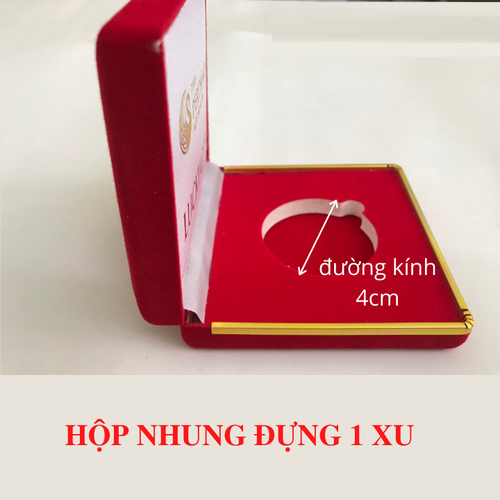 Xu lưu niệm của Úc hình con Trâu màu Bạc tặng kèm hộp nhung, vật phẩm phong thủy cầu may mắn, sung túc, dùng trưng bày bàn sách, mang theo trong túi, làm quà tặng, tiền lì xì - SP002453