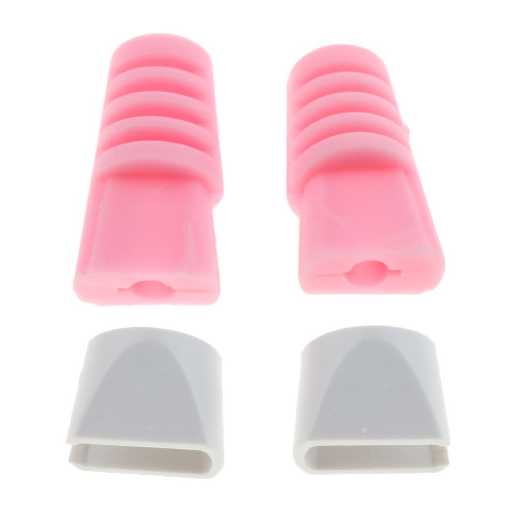 Silicone USB Data Charging Cable Connector Saver Protector Clips