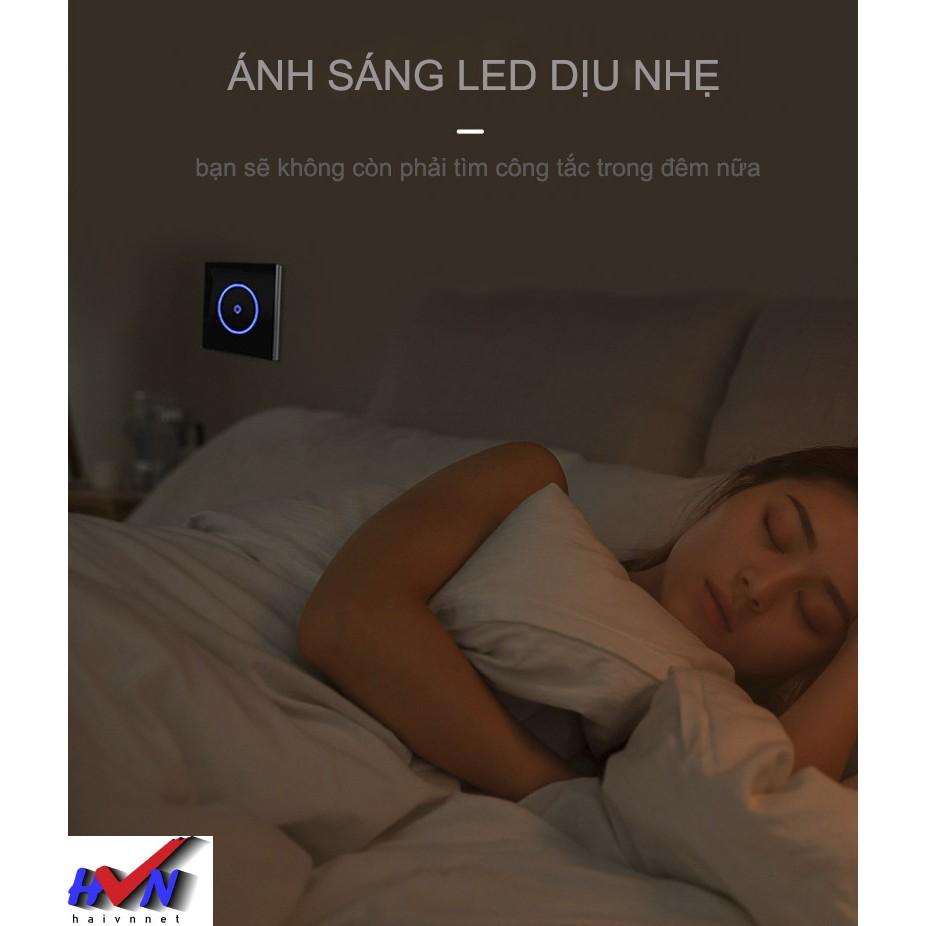 Công tắc cảm ứng, Kết nối wifi + bluetooth, điều khiển giọng nói kết nối nhà thông minh SmartHome