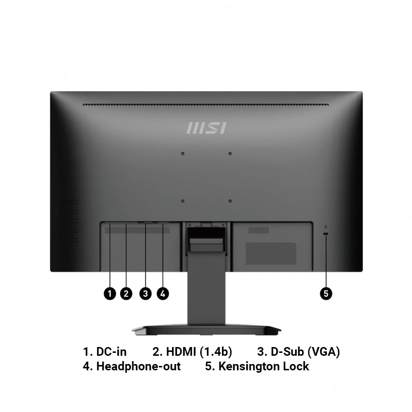 Màn hình máy tính MSI PRO MP223 21.45inch (FHD/VA/100Hz/1ms) - Hàng chính hãng