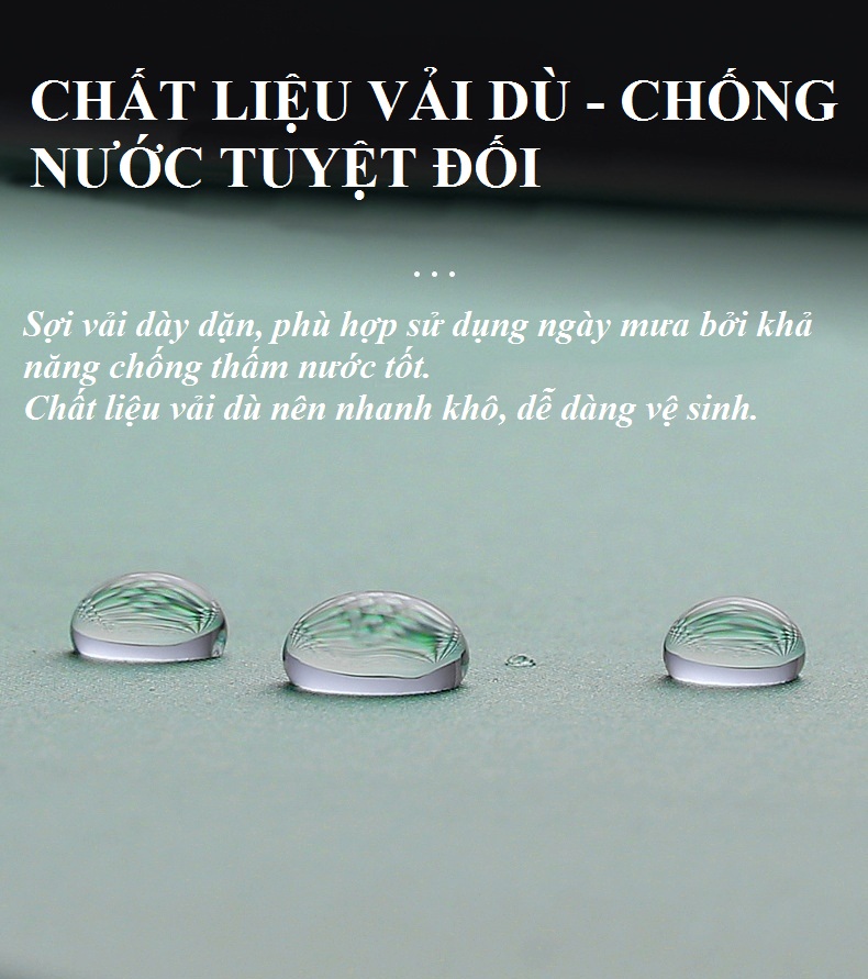 Ô (dù) tự động 2 chiều cao cấp DandiHome chống UV - Xanh lá - Thường