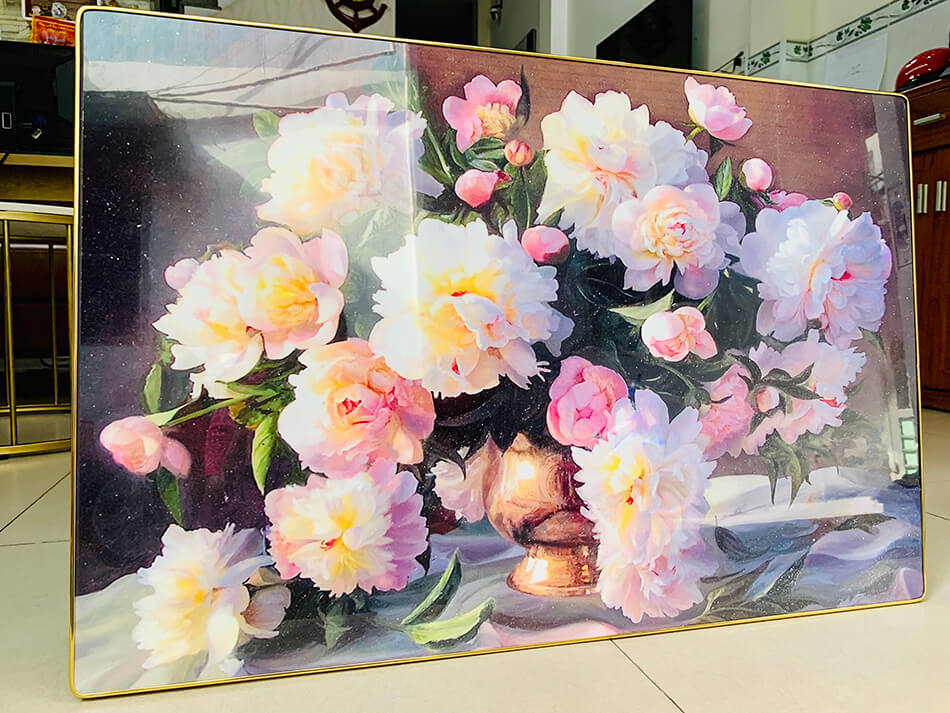 TRANH TRÁNG GƯƠNG - TRANH CANVAS - TRANH TREO TRƯỜNG BÌNH HOA