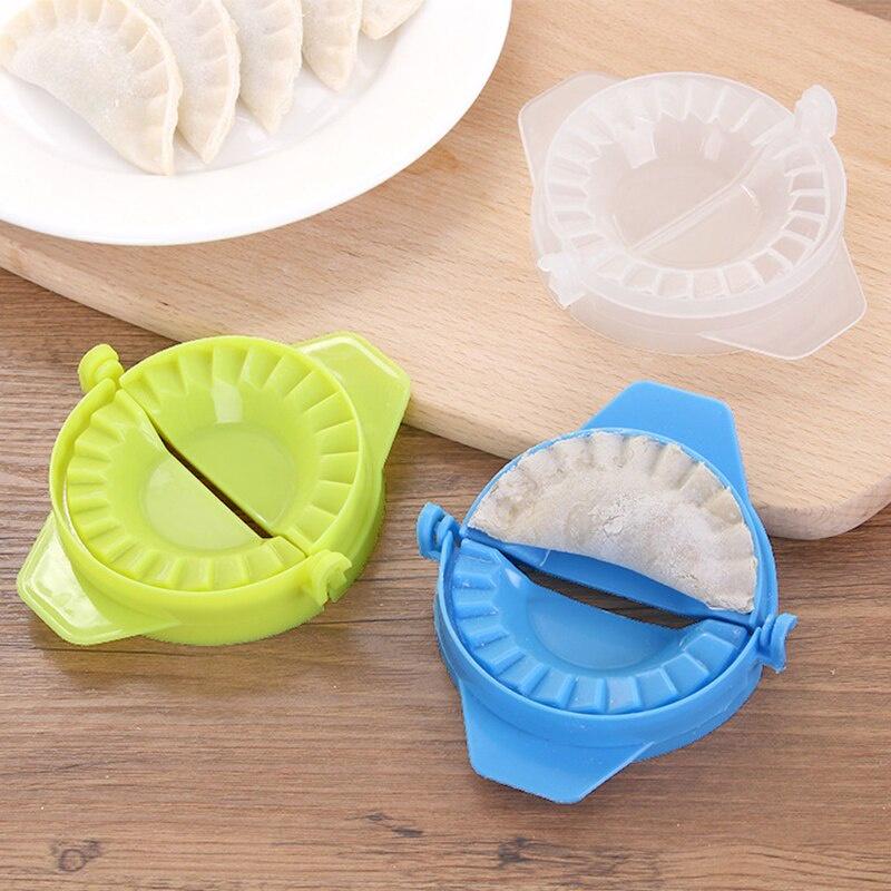 Kitchen Dumpling Mold Plastic Dough Press Dumpling Pie Ravioli Mould Kitchen Accessorie Cooking Pastry Chinese Food Jiaozi Maker