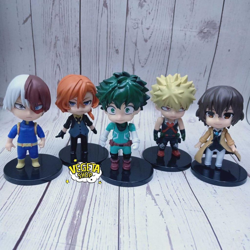 Mô hình Học Viện Siêu Anh Hùng My Hero Academia - Bungo Stray Dogs - Midoriya Todoroki Bakugo Dazai Osamu Chuya Nakahara