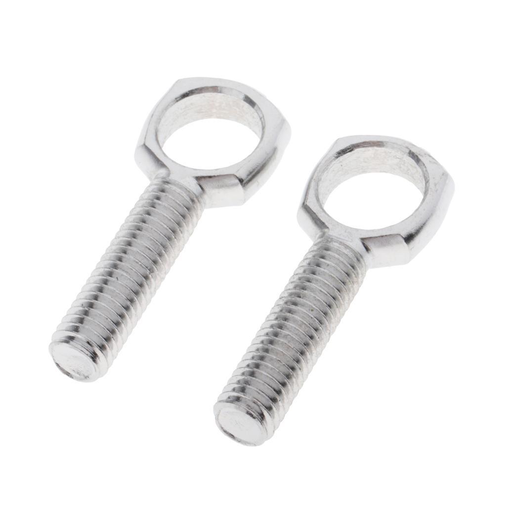2X 2 Pack Snare Drum Solid Screws Easily Stainless Wear-resistant 4.5cm