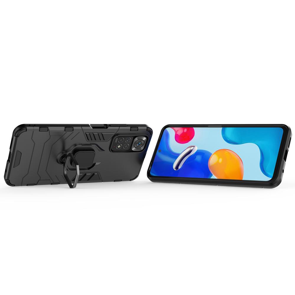 Ốp lưng cho Xiaomi Redmi Note 11 11s 4G iRON MAN IRING Nhựa PC cứng viền dẻo chống sốc