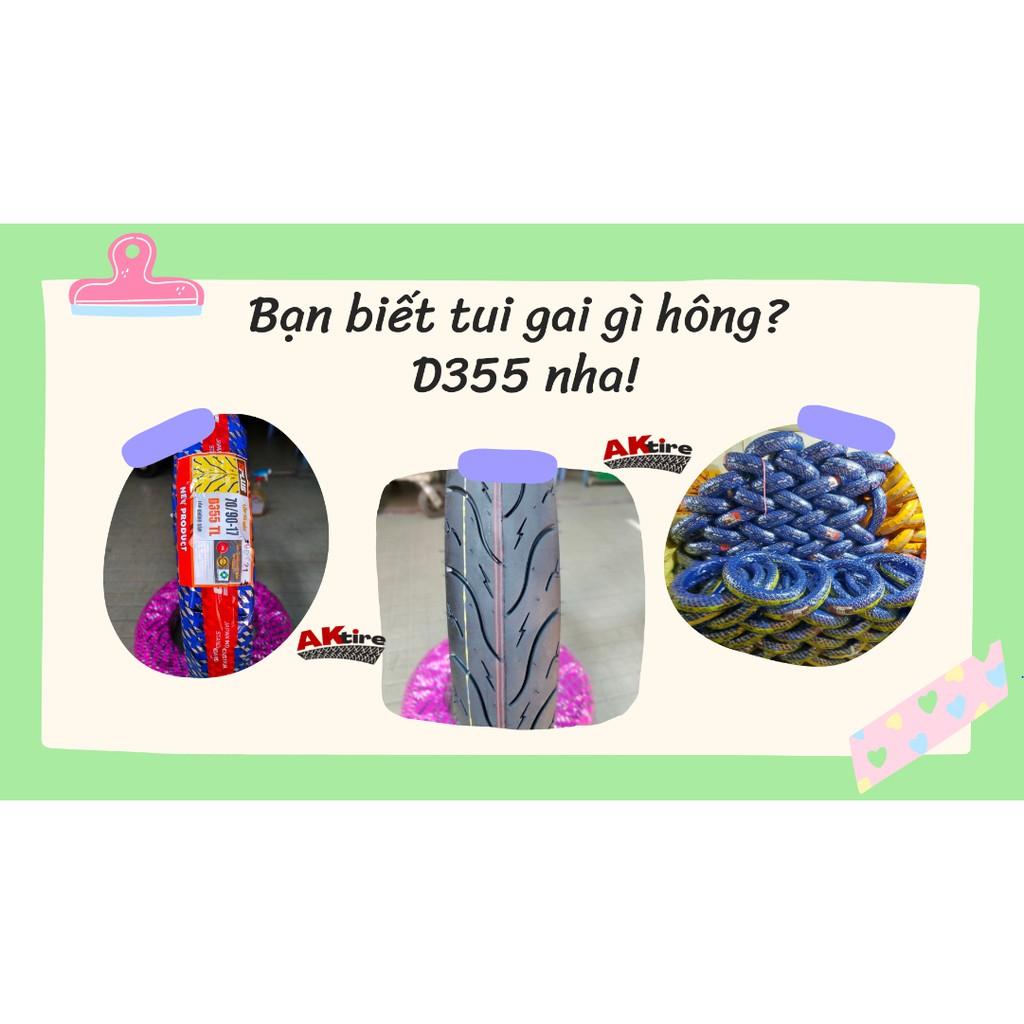 Lốp DPLUS 70/90-17 Không Ruột Dành cho Trước Exciter, Jupiter, Sirius, Wave RS