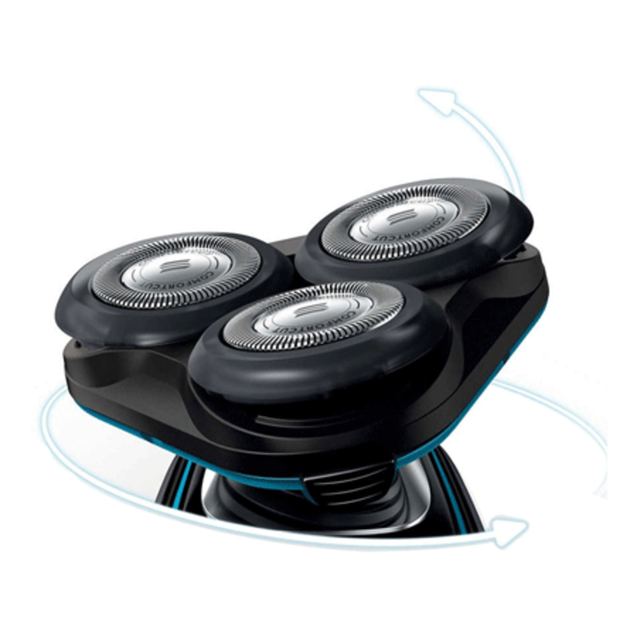Máy Cạo Râu Khô Và Ướt Thương Hiệu Cao Cấp Philips S5070, tích hợp cả lưỡi thẳng cạo mai, sạc nhanh  (Hàng chính hãng)