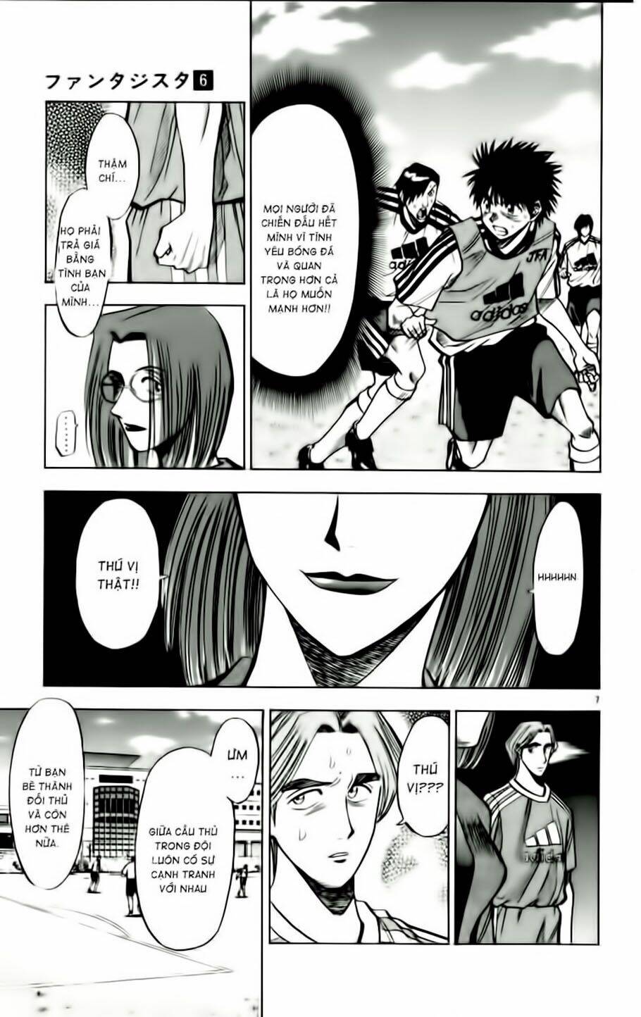 vũ điệu trên sân cỏ - fantasista chapter 52 7