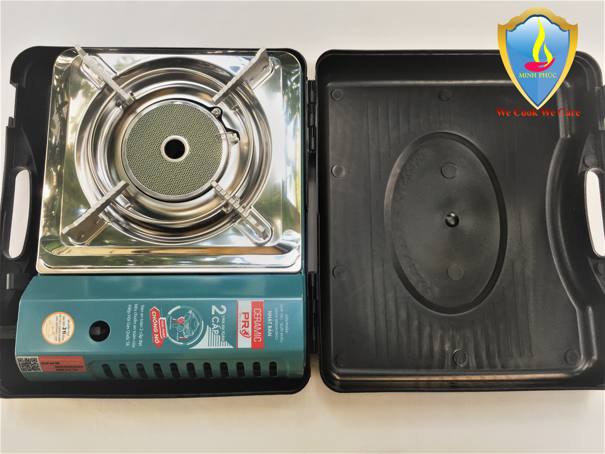 Bếp gas mini Namilux PL2027PS - HÀNG CHÍNH HÃNG NAMILUX