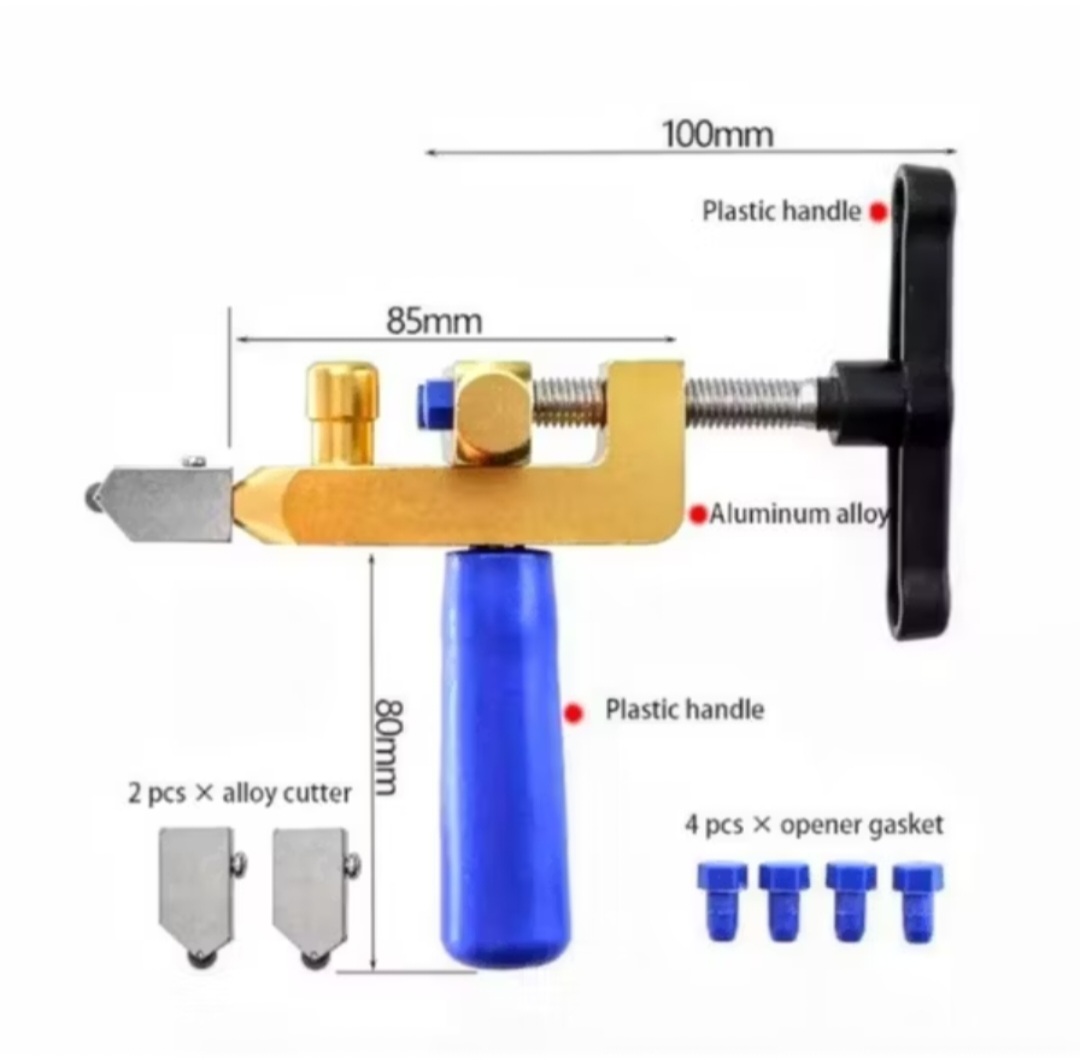 1 BỘ DAO CẮT KÍNH CẮT GẠCH MEN CẦM TAY ĐA CHỨC NĂNG THUẬN TIỆN CHO MỌI NGƯỜI