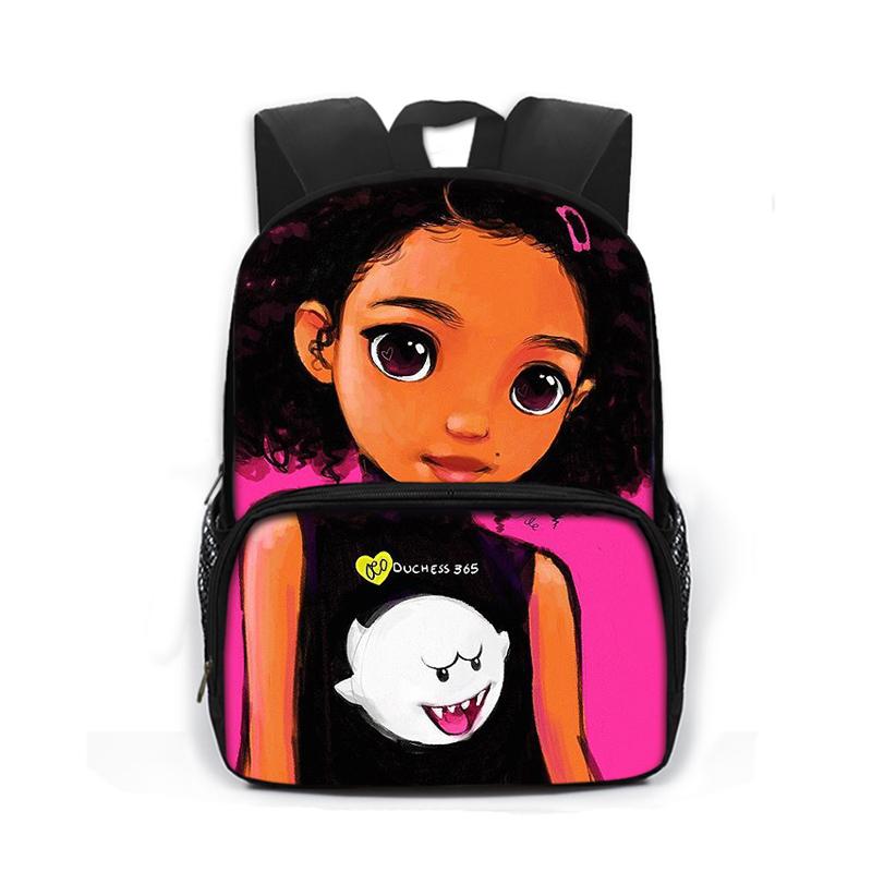 Dễ Thương Phi Bé Gái Ba Lô Dành Cho Thiếu Niên Cô Gái Trẻ Em Học Túi Hắc Tố Cô Gái Schoolbag Hoạt Hình Bé Mẫu Giáo Ba Lô Túi Sách
